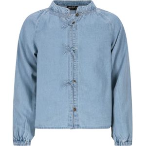 Like Flo - Chei Blouse - Blauw - Meisjes Blouse