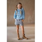 Like Flo - Chei Blouse - Blauw - Meisjes Blouse