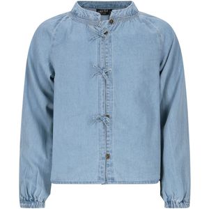 Like Flo - Chei Blouse - Blauw - Meisjes Blouse