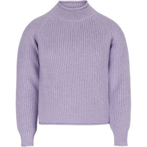 Like Flo - Daisy - Winter Sweater - Paars - Kort - Gebreid