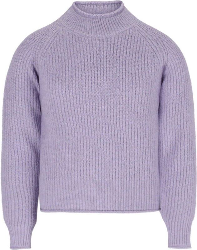 Like Flo - Daisy - Winter Sweater - Paars - Kort - Gebreid