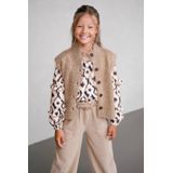 Like Flo - Mouwloos Gebreid Vest - Wol - Cardigan Model