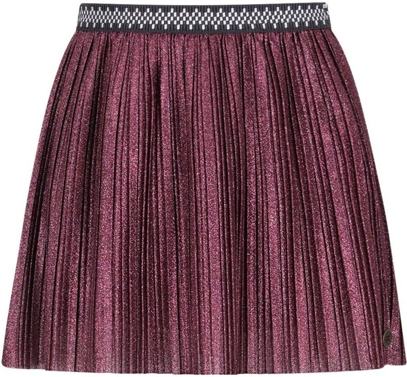 Like Flo - Solly - Plissé Rok - Rood