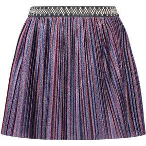 Like Flo - Solly - Rok - Blauw - Plisse met Glitter