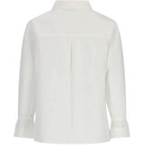 Like Flo - Young Blouse - Wit - 100% Katoen - Lange Trompetmouwen