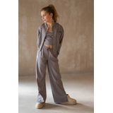 Like Flo - Young - Casual Broek - Grijs - Wide Leg Pasvorm