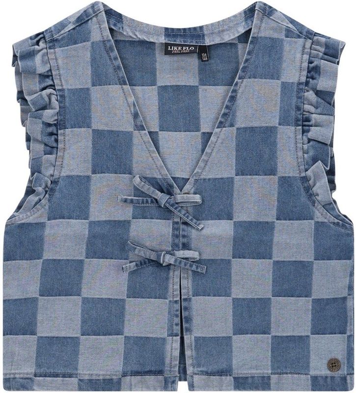 Like Flo - Dia - Gilet - Blauw