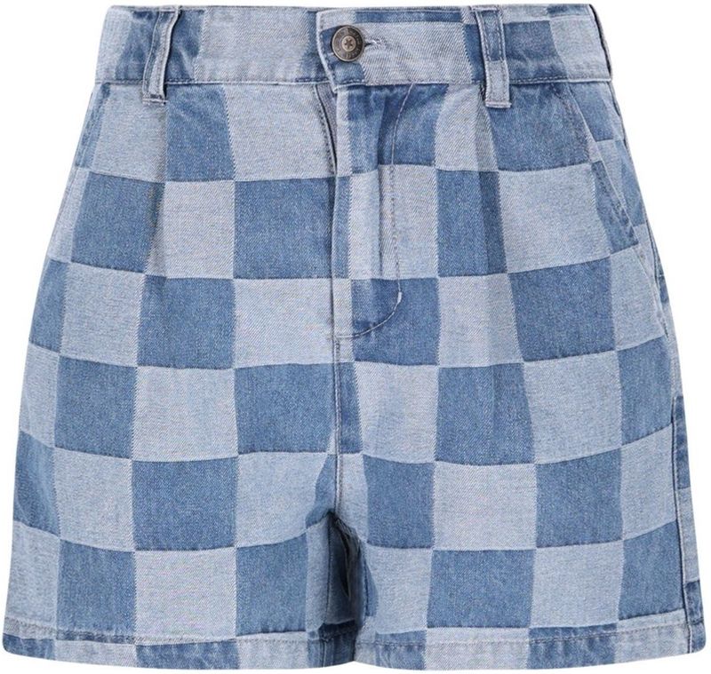 Like Flo - Denim Regular Casual Short - Blauw - Korte Broek
