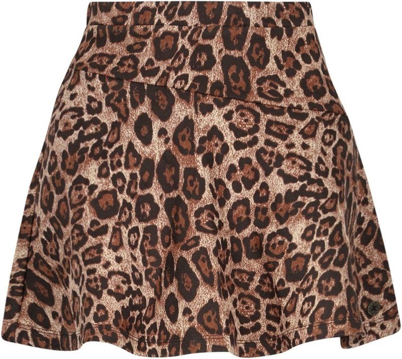 Like Flo - Stine - Rok - Bruin - Panterprint - Ruffle Hem