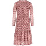 Like Flo - Mae - Midi Jurk - Batik - AOP Mesh