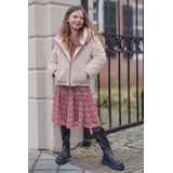 Like Flo - Mae - Midi Jurk - Batik - AOP Mesh