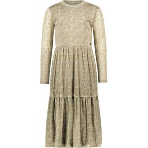 Like Flo - Mae Flo - Midi Jurk - Groen - AOP Mesh