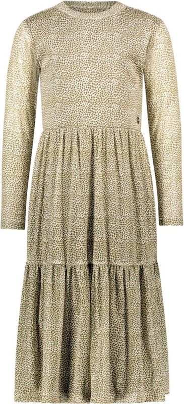 Like Flo - Mae Flo - Midi Jurk - Groen - AOP Mesh