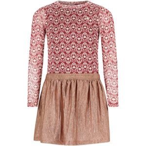 Like Flo - Mira - Jurk - Rood - Batik