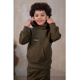 Like Flo - Boys Hoodie - Groen - Slim Fit - Lange Mouwen