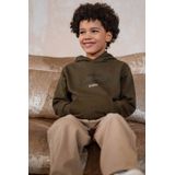 Like Flo - Boys Hoodie - Groen - Slim Fit - Lange Mouwen