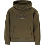 Like Flo - Boys Hoodie - Groen - Slim Fit - Lange Mouwen