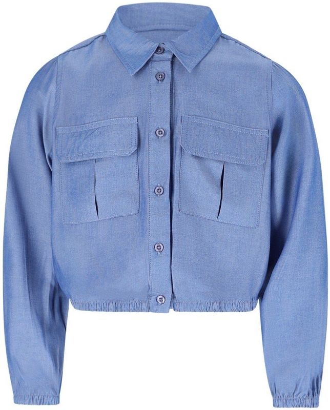 Like Flo - Blouse - Katoen en Polyester - Met Lange Mouwen - Voor Meisjes