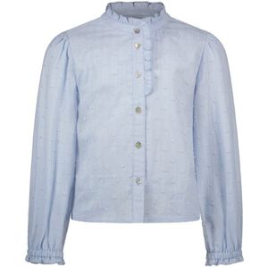 Like Flo - Cleo - Blouse - Lichtblauw - 100% Katoen