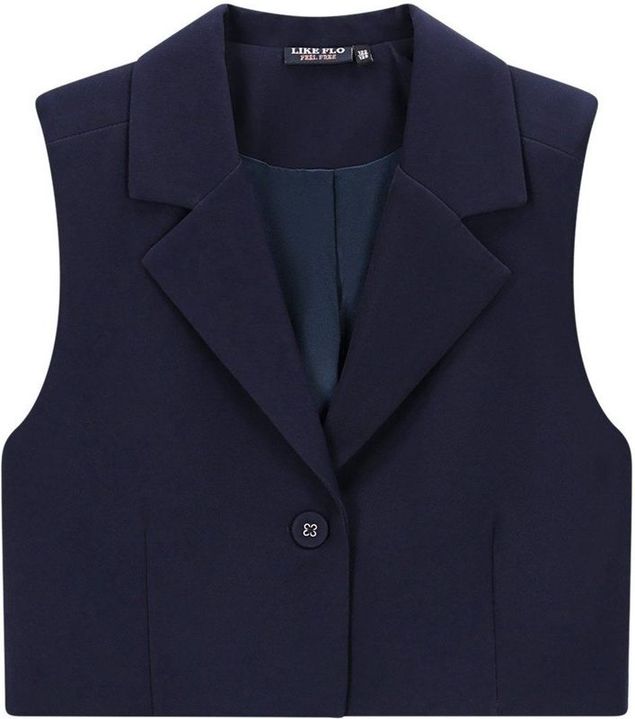 Like Flo - Demi - Gilet - Donkerblauw