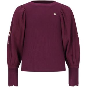 Like Flo - Eloise - Top - Cherry - Met Ballonmouwen