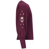 Like Flo - Eloise - Top - Cherry - Met Ballonmouwen