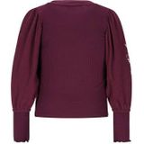 Like Flo - Eloise - Top - Cherry - Met Ballonmouwen
