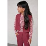 Link Kidswear Meisjes Romper GOTS - Cherry - Maat 62/68