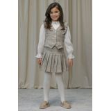 Le Chic - ECLAIRE - Blouse - Lange Trompetmouwen - Opstaande Kraag