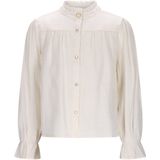 Le Chic - ECLAIRE - Blouse - Lange Trompetmouwen - Opstaande Kraag