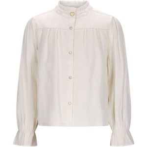 Le Chic - ECLAIRE - Blouse - Lange Trompetmouwen - Opstaande Kraag