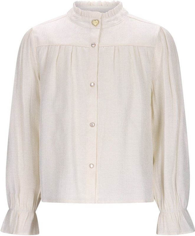 Le Chic - ECLAIRE - Blouse - Lange Trompetmouwen - Opstaande Kraag