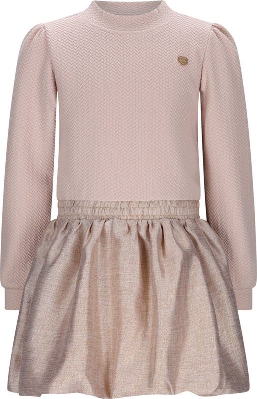 Le Chic - SALLOON C508-5805 - Jurk - Knitted Bovenkant - Ballonrokje