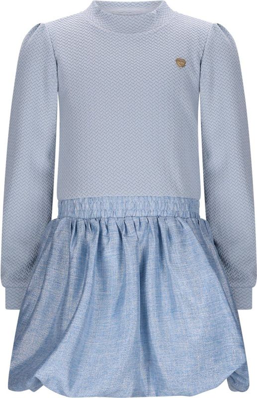 Le Chic - SALLOON C508-5805 - Jurk - Knitted Bovenkant - Ballonrokje