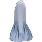 Le Chic - SALLOON C508-5805 - Jurk - Knitted Bovenkant - Ballonrokje