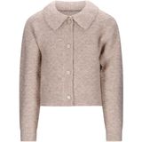 Le Chic - OMSKY - Cardigan - Lichtbruin - Gebreid
