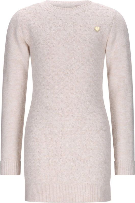 Le Chic - SAKNITA - Korte Jurk - Gebreid - Wit