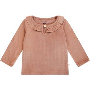 Petite Maison - Longsleeve - Zacht Katoen - Knoopsluiting - Volantdetails