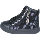 Jochie - Branca - Bikerboots - Zwart - Leer gevoerd met uitneembaar voetbed