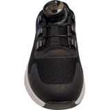 Jochie - Cal - Sneakers - Zwart - Mesh Materiaal, Leer Voering, Uitneembaar Voetbed