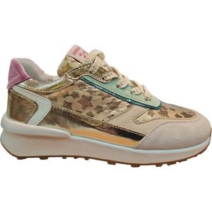 Jochie - Charlotte Sneakers - Multi - Leer - Rits- en Vetersluiting