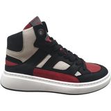 Jochie - Ciske - Sneakers - Rood - Nubuck Leer