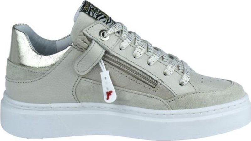 Jochie - Cis - Sneakers - Beige - Nubuck Leer