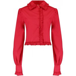 Harper & Yve - Ellie-ls - Blouse - Steenrode - Lange Mouwen