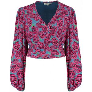 Harper & Yve Top lange mouw SS25J602 FLORA Roze