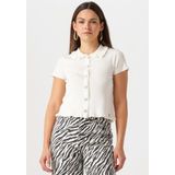Harper & Yve Semmy-ss Tops & T-shirts Dames - Shirt - Ecru - Maat L