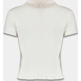 Harper & Yve Semmy-ss Tops & T-shirts Dames - Shirt - Ecru - Maat L