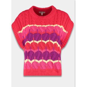 Harper & Yve Nonna-ss Tops & T-shirts Dames - Shirt - Multi - Maat XS