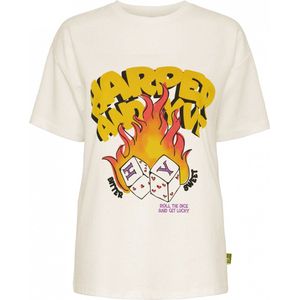 Harper & Yve Dames T-shirt Wit Katoen