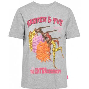 Harper & Yve - Extraordinary-ss - T-shirt - Grijs - Dames